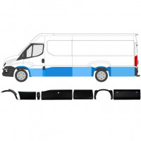 Moldura lateral para Iveco Daily 2014-2019  / LWB / Esquerdo / Conjunto 11982