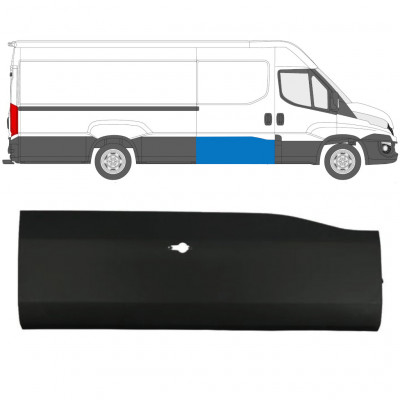 Moldura da porta deslizante para Iveco Daily 2014-  / LWB / Direito 11972