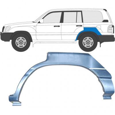 Painel de reparação do guarda-lamas traseiro para Toyota Land Cruiser 1998-2007 / Esquerdo 7055