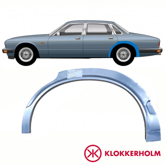 Painel de reparação do guarda-lamas traseiro para Jaguar XJ 1986-1994 / Esquerdo 10746