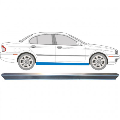 Painel de reparação da soleira para Jaguar X-Type 2001-2009 / Esquerda = Direita (simétrico) 5776