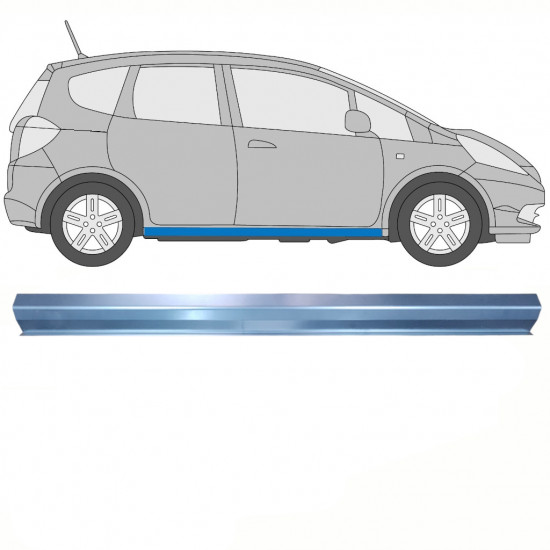 Painel de reparação da soleira para Honda Jazz GE 2008-2015 / Esquerda = Direita (simétrico) 8739