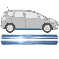 Painel de reparação da soleira para Honda Jazz 2008-2015 / Esquerda = Direita (simétrico) / Conjunto 10371