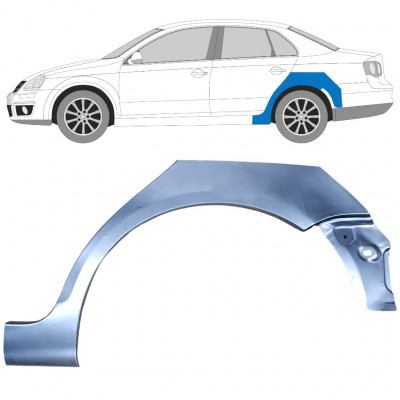 Painel de reparação do guarda-lamas traseiro para Volkswagen Jetta 2005-2010 / Esquerdo 11556