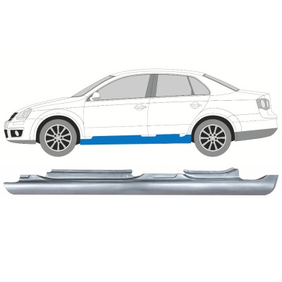 Soleira completa para Volkswagen Jetta 2005-2010 / Esquerdo / SEDAN 17051