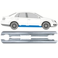 Soleira completa para Volkswagen Jetta 2005-2010 / Esquerda+Direita / SEDAN 17052