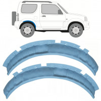 Painel de reparação do arco da roda traseira para Suzuki Jimny 1998-2018 / Esquerda+Direita / Conjunto 10232