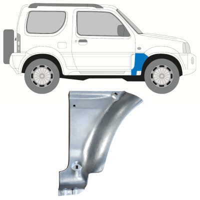 Painel de reparação do guarda-lamas dianteiro para Suzuki Jimny 1998-2018 / Direito 15859