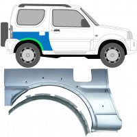 Painel de reparação do guarda-lamas traseiro para Suzuki Jimny 1998-2018 / Direito / Conjunto 10233