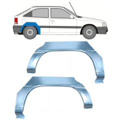 Painel de reparação do guarda-lamas traseiro para Opel Kadett E Astra 1984-1993 / Esquerda+Direita / Conjunto 9726