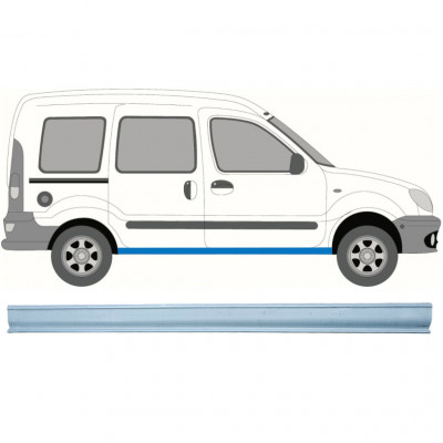 Painel de reparação da soleira para Renault Kangoo 1997-2008 / Direito 6977