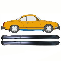 Soleira completa para Volkswagen Karmann Ghia 1955-1974 / Esquerda+Direita / Conjunto 10750