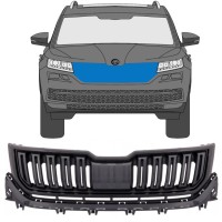 Grelha preta para Skoda Kodiaq 2016-2023 / Conjunto 7547