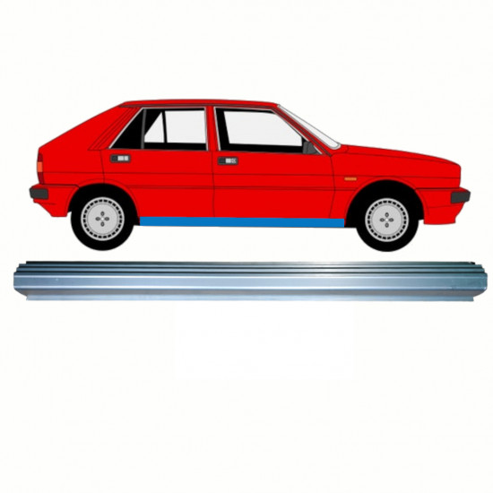 Painel de reparação da soleira para Lancia Delta 1993-1999 / Esquerda = Direita (simétrico) 8843