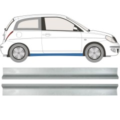 Painel de reparação da soleira para Lancia Ypsilon 2003-2011 / Esquerda+Direita / Conjunto 11355