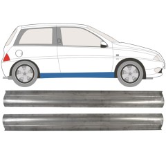 Painel de reparação da soleira para Lancia Ypsilon 1995-2003 / Esquerda+Direita / Conjunto 11354