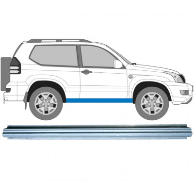 Painel de reparação da soleira para Toyota Land Cruiser 2003-2010 / Esquerda = Direita (simétrico) 7062