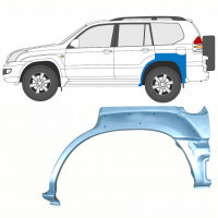 Painel de reparação do guarda-lamas traseiro para Toyota Land Cruiser 2003-2010 / Esquerdo 8763