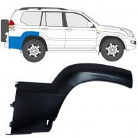 Moldura lateral do guarda-lamas traseiro para Toyota Land Cruiser J120 2003-2010 / Direito 12954