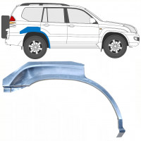 Painel de reparação do guarda-lamas traseiro para Toyota Land Cruiser 2003-2010 / Direito 7934