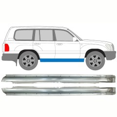 Soleira completa para Toyota Land Cruiser J100 1998-2007 / Esquerda+Direita / Conjunto 10058