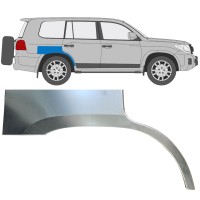 Painel de reparação do guarda-lamas traseiro para Toyota Land Cruiser V8 FJ200 2007- / Direito 16340