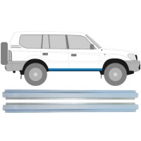 Painel de reparação interna da soleira para Toyota Land Cruiser J90 1996-2002 / Esquerda+Direita / Conjunto 14851