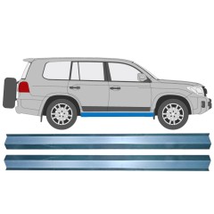 Painel de reparação interna da soleira para Toyota Land Cruiser V8 FJ200 2007- / Esquerda = Direita (simétrico) / Conjunto 10943