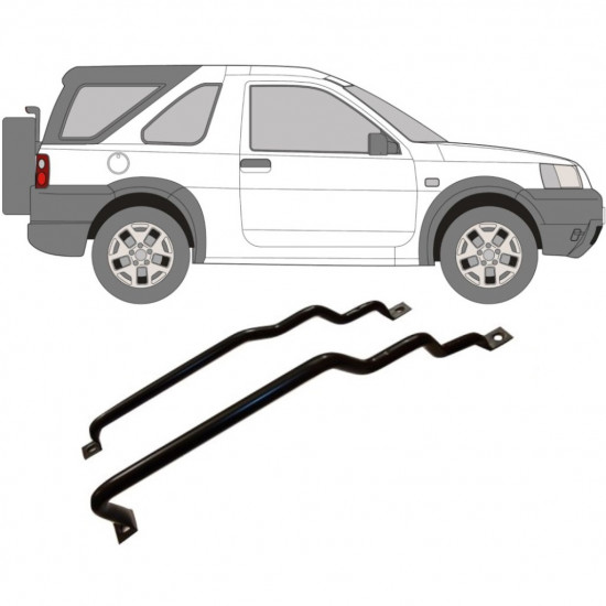 Abraçadeira do tanque de combustível para Land Rover Freelander 1997-2006 5271