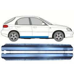 Soleira completa para Daewoo Lanos 1997-2008 / Esquerda+Direita / Conjunto 9765