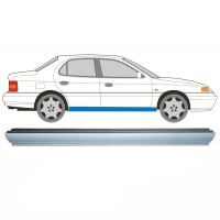 Painel de reparação da soleira para Hyundai Lantra 1990-1995 / Esquerda = Direita (simétrico) 8614