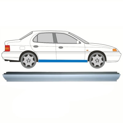 Painel de reparação da soleira para Hyundai Lantra 1990-1995 / Esquerda = Direita (simétrico) 8614
