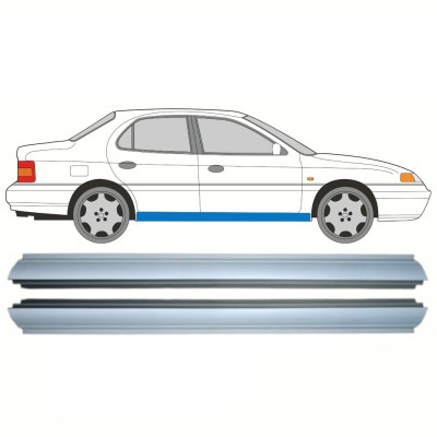 Painel de reparação da soleira para Hyundai Lantra 1990-1995 / Esquerda = Direita (simétrico) / Conjunto 10322