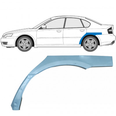 Painel de reparação do guarda-lamas traseiro para Subaru Legacy 2003-2009 / Esquerdo 8881