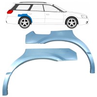 Painel de reparação do guarda-lamas traseiro para Subaru Legacy 1998-2004 / Esquerda+Direita / COMBI / SEDAN / Conjunto 9189