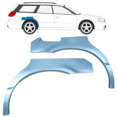 Painel de reparação do guarda-lamas traseiro para Subaru Legacy 1998-2004 / Esquerda+Direita / COMBI / SEDAN / Conjunto 9189