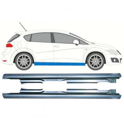 Painel de reparação da soleira para Seat Leon 2005-2012 / Esquerda+Direita / Conjunto 9982