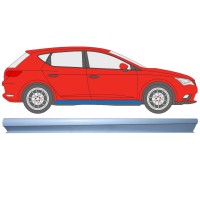 Painel de reparação da parte inferior da soleira para Seat Leon 2012-2020 / Direito 16982
