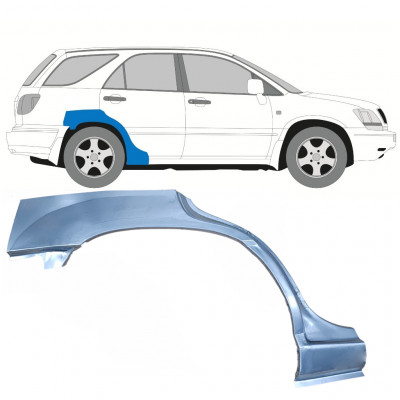 Painel de reparação do guarda-lamas traseiro para Lexus RX 300 1998-2003 / Direito 8114