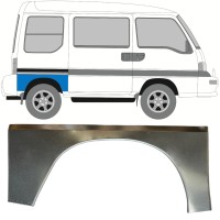 Painel de reparação do guarda-lamas traseiro para Subaru Libero 1983-1998 / Direito 15049