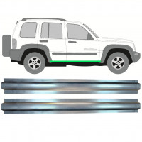 Painel de reparação interna da soleira para Jeep Liberty 2001-2008 / Esquerda = Direita (simétrico) / Conjunto 11493