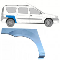 Painel de reparação do guarda-lamas traseiro para Dacia Logan 2004-2009 / Direito 11519