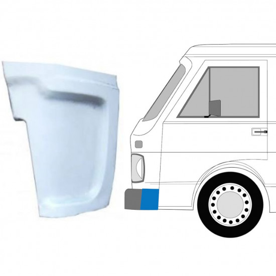 Painel de reparação do guarda-lamas dianteiro para Volkswagen LT 1975-1996 / Esquerdo 11650