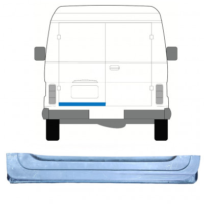 Painel de reparação interna das portas traseiras para Volkswagen LT 1975-1996 / Esquerdo 7955