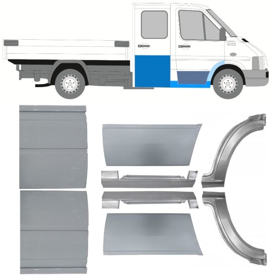 Kit de reparos para Volkswagen LT 1996-2005 / Esquerda+Direita 16611