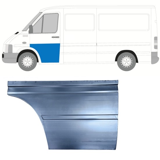 Painel de reparação das portas dianteiras para Volkswagen LT 1996-2005 / Esquerdo 16552