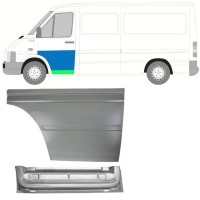 Painel de reparação interna e externa das portas dianteiras para Volkswagen LT 1996-2005 / Esquerdo 16570