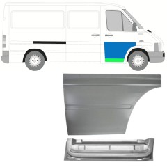 Painel de reparação interna e externa das portas dianteiras para Volkswagen LT 1996-2005 / Direito 16569