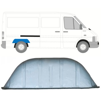 Painel de reparação interna do arco da roda traseira para Volkswagen LT 1996-2005 / Esquerda = Direita (simétrico) 13666