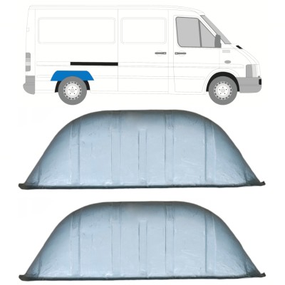 Painel de reparação interna do arco da roda traseira para Volkswagen LT 1996-2005 / Esquerda = Direita (simétrico) / Conjunto 14151